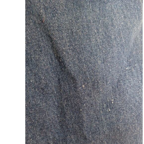 Vintage 80s Lee High Waist All Cotton Jeans Women 28x33 Tall Straight Leg Denim - Picture 9 of 9